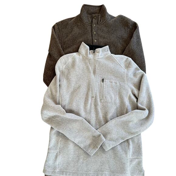 Set of 2 Men's Pullovers Neutral Fall Winter Pullover Sweatshirt Arrow Woolrich - Picture 1 of 8
